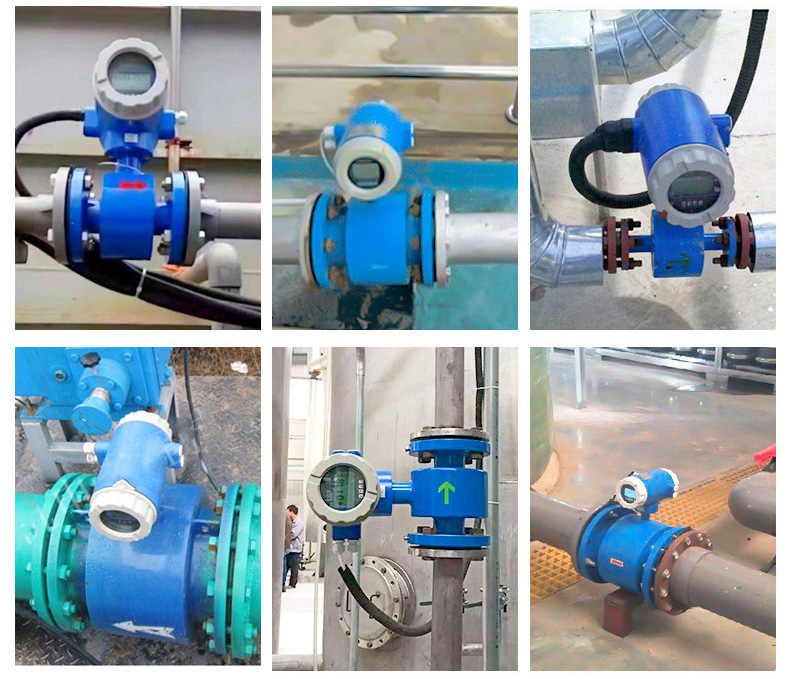 dn500電磁流量計(jì)現(xiàn)場(chǎng)安裝使用圖